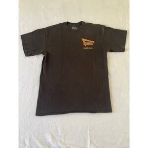 In-N-Out Burger California Graphic‎ T-Shirt Mens Medium Black Hot Rod Car Sunset